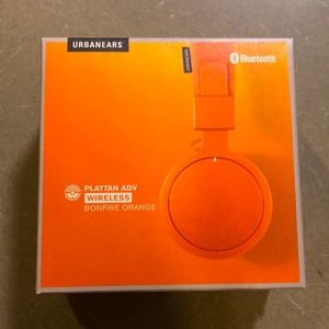 UrbanEars Bluetooth Wireless Headphones - Bonfire Orange